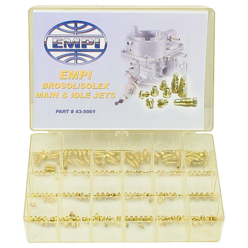 Empi 43 - 5001 Jet Assortment Kit For Stock Vw Carburetors, Solex / Brosol - Moore Parts