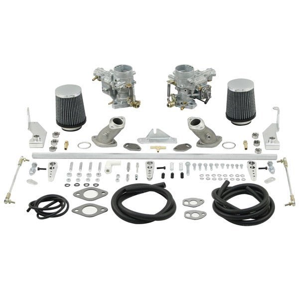 Empi 43 - 7401 Weber Dual 34 ICT Carburetor Kit Vw Type 1 Air - cooled Single Port Engines - Moore Parts
