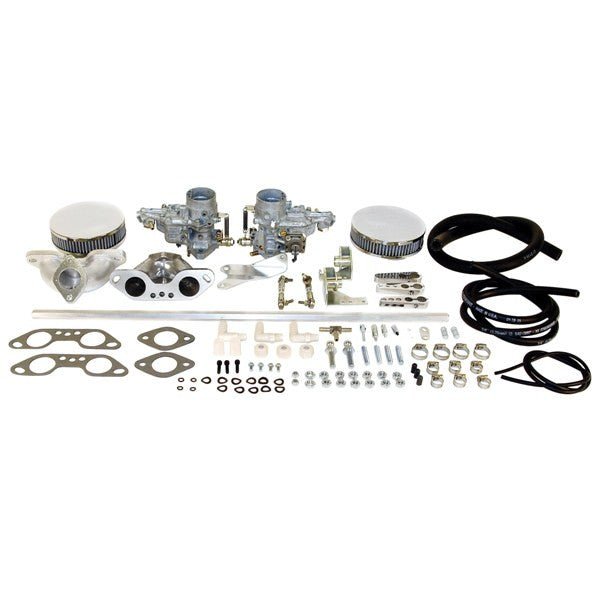 Empi 43 - 7412 Weber Dual 34 ICT Carburetor Kit Vw Type 2 Air - cooled Dual Port Engines - Moore Parts