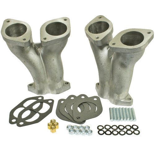 Empi 45 - 1026 AS - CAST Stage 2 Match Ported Off - Set Manifolds Dual Weber IDF - HPMX - Dellorto - Moore Parts