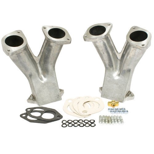 Empi 45 - 1033 AS - CAST Stage 3 Match Ported Tall Manifolds Dual Weber IDA - Empi EPC - Moore Parts