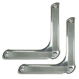 Empi 4577 Stainless Steel Door Corner Trim Set, Vw Bug 1949 - 1979, Pair - Moore Parts