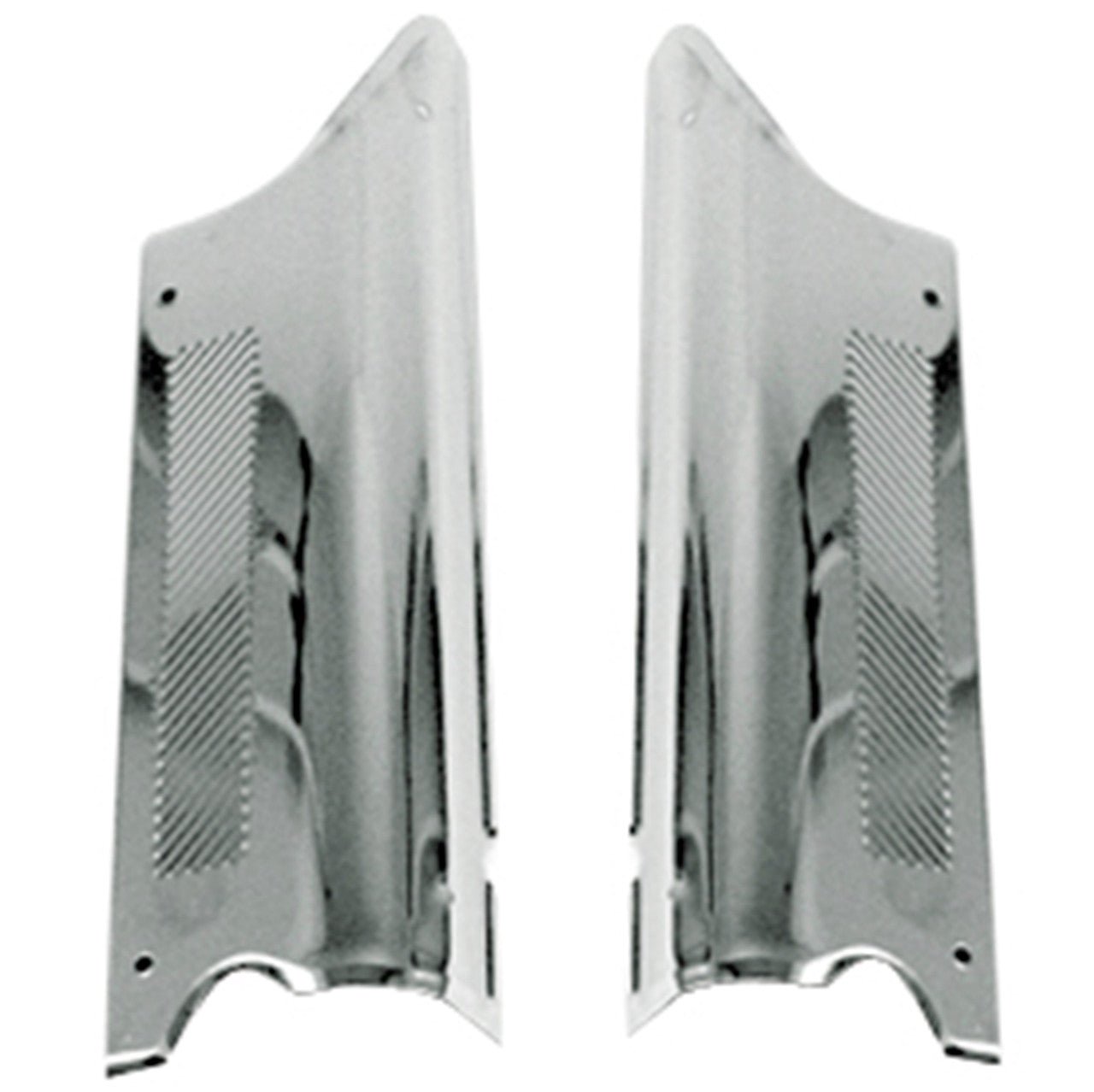 Empi 4578 Stainless Steel Door Pillar Trim Set, Vw Bug 1949 - 1979, Pair - Moore Parts
