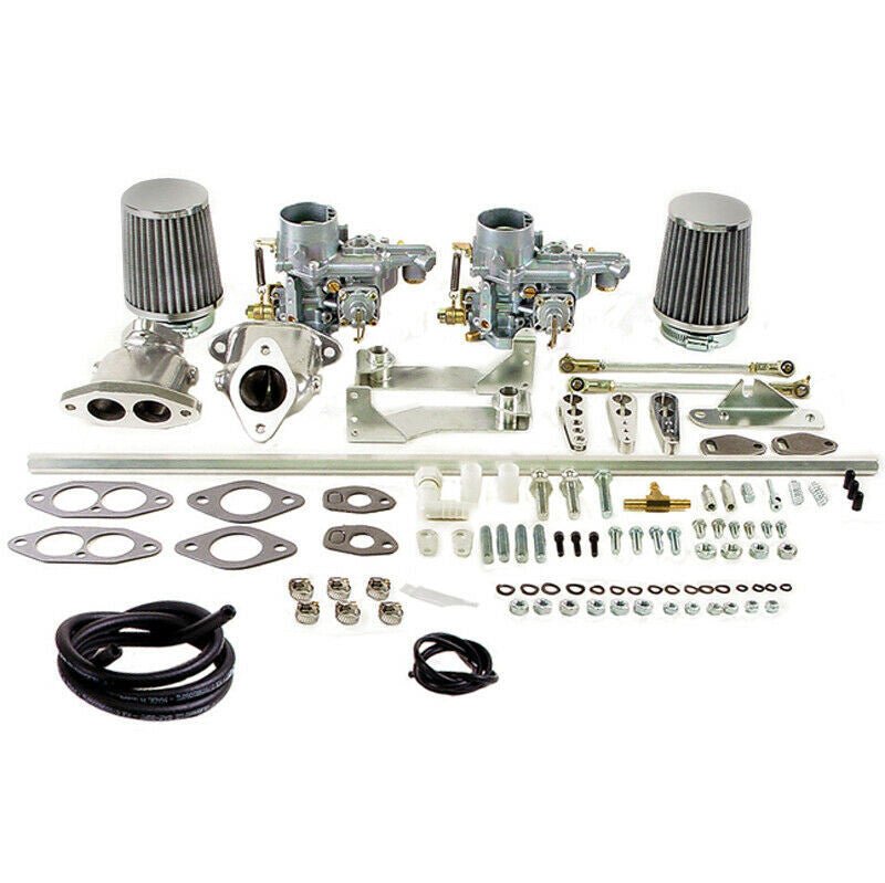 Empi 47 - 7411 VW Bug, Ghia 34 Epc Dual Carb Kit. 1600cc - Up Dual Port Engines - Moore Parts