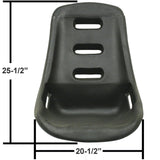 Empi 62 - 2400 Low Back Poly Seat Shell, Street, Off - road, Jeep, Dune Buggy, Pair - Moore Parts