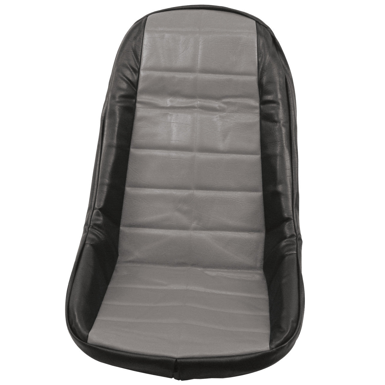 Empi 62 - 2613 Grey Vinyl Low Back Bucket Seat Cover. Dune Buggy Vw Baja Bug, Each - Moore Parts