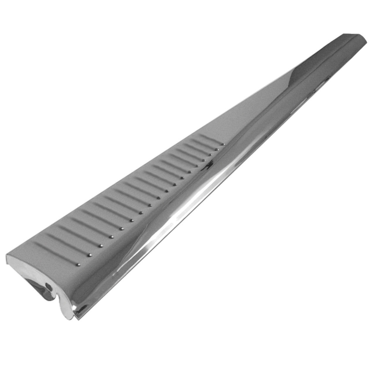 Empi 6820 Stainless Steel Vw Bug Running Boards, Louvered, Pair - Moore Parts