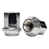 Empi 70 - 2870 Chrome Lug Nut 12mm X 1.5 Thread Pitch 60 Degree Taper, 5 Pack - Moore Parts
