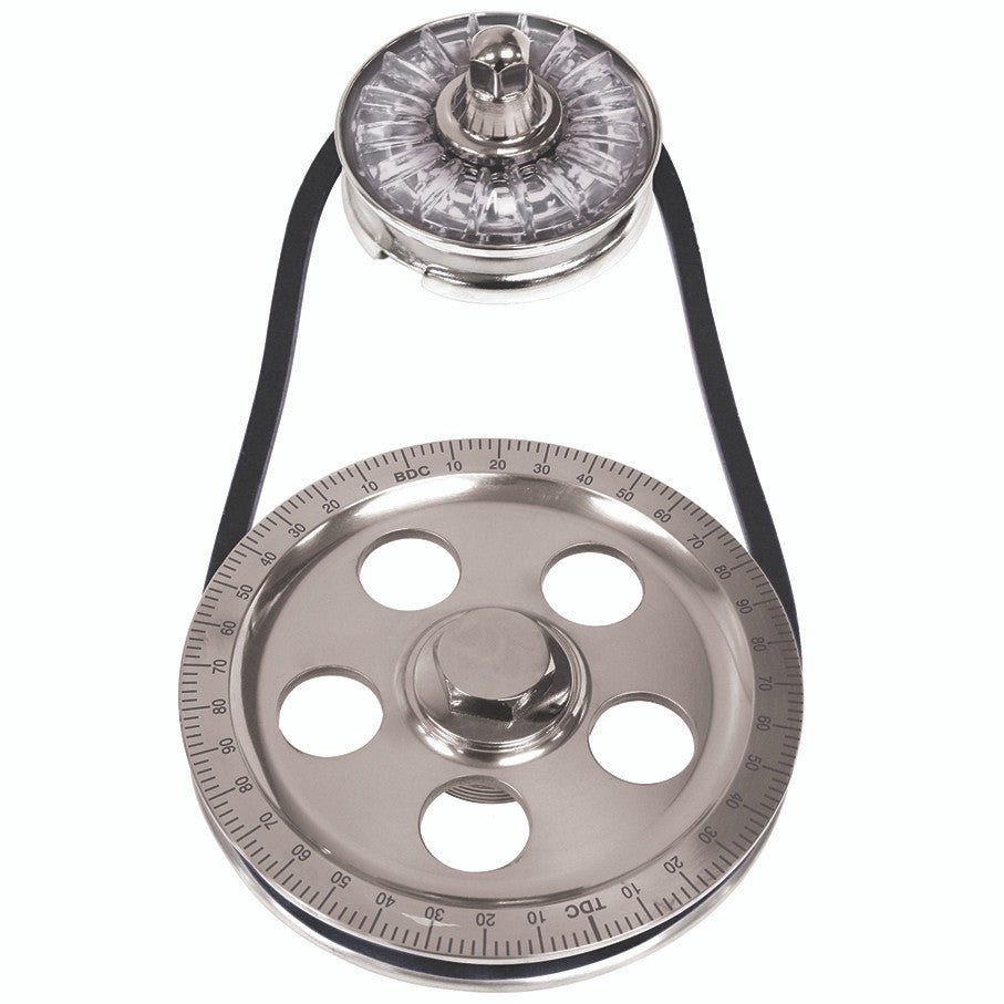 Empi 8652 Air - cooled Vw Bug & Vw Bus Standard Size Black Pulley Kit W/Smoke Cover - Moore Parts
