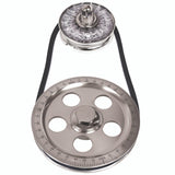 Empi 8652 Air - cooled Vw Bug & Vw Bus Standard Size Black Pulley Kit W/Smoke Cover - Moore Parts