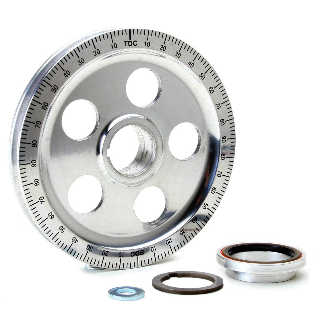 Empi 8688 Vw Aluminum Crankshaft Stock Size Pulley Kit, Bolt - In Sand - Seal - Moore Parts