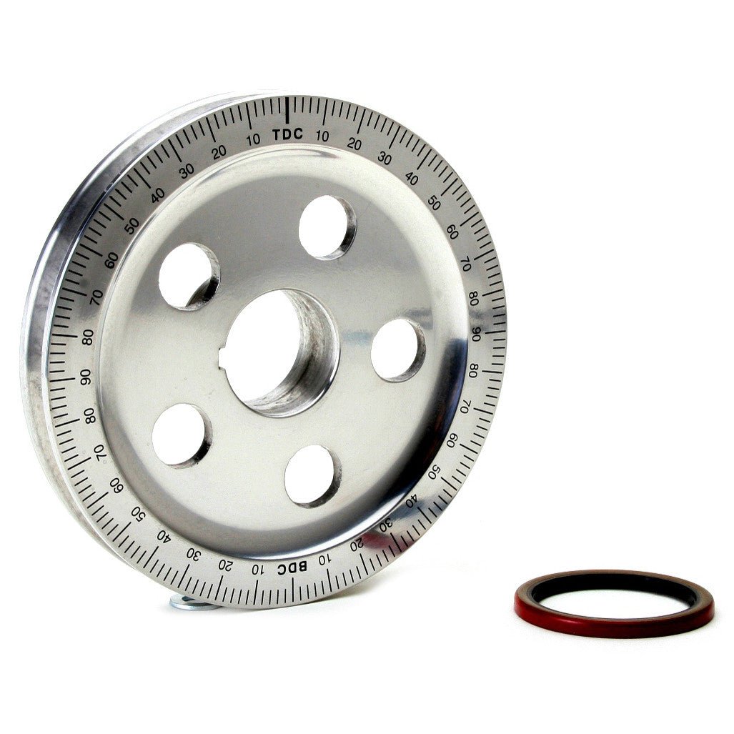 Empi 8699 Vw Aluminum Crankshaft Power Pulley Kit, Machine - In Sand - Seal - Moore Parts