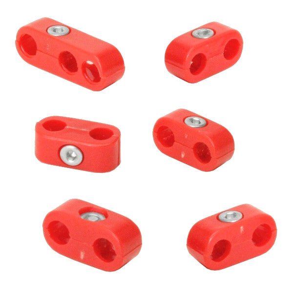 Empi 8748 Red Spark Plug Wire Separators For Vw Air - cooled Engines - Moore Parts