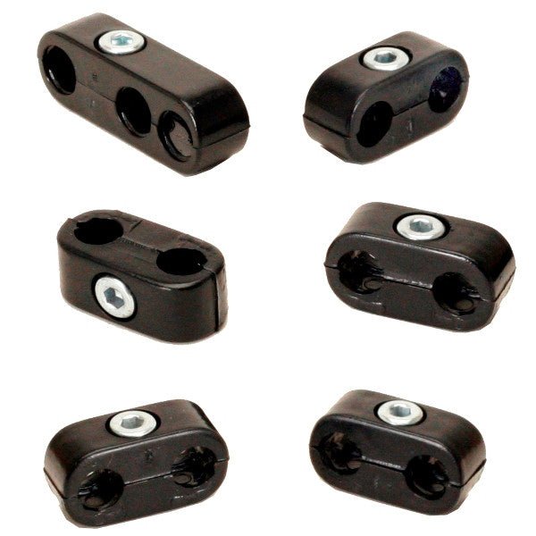Empi 8751 Black Spark Plug Wire Separators For Vw Air - cooled Engines - Moore Parts
