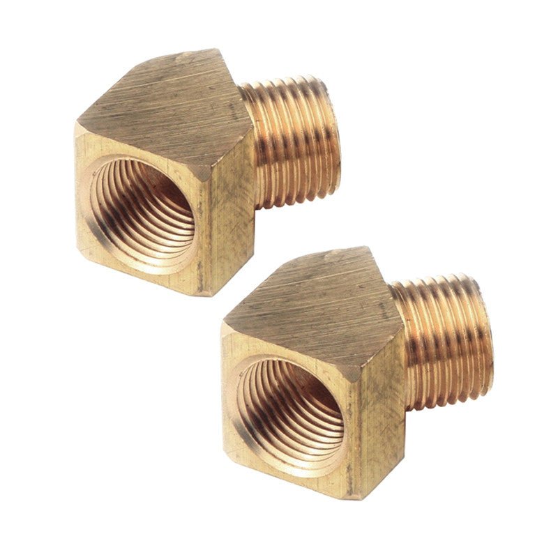 Empi 9246 Brass Fittings 45 Degree, Female 1/4" NPT X 1/4" Male NPT, Pair