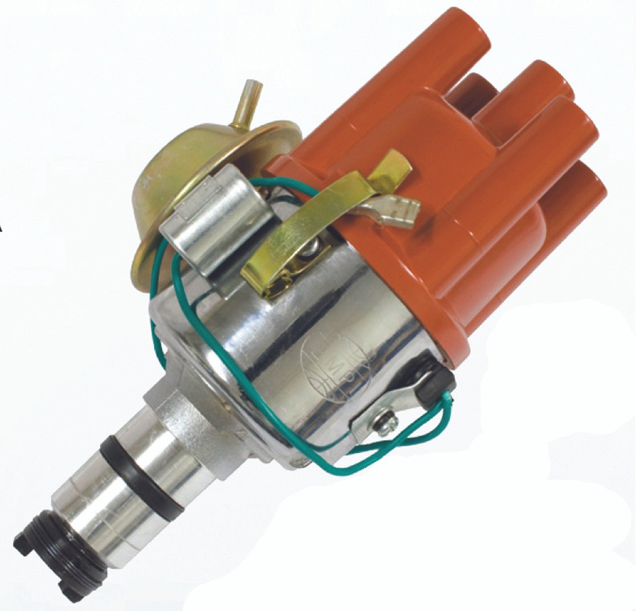 Empi 9440 - B Chrome Vacuum Advance Distributor For Early Vw Air - cooled Engines - Moore Parts