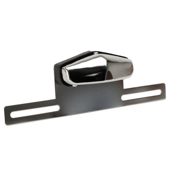 Empi 9457 Universal Chrome License Plate Mount With 12 Volt Light Assembly - Moore Parts