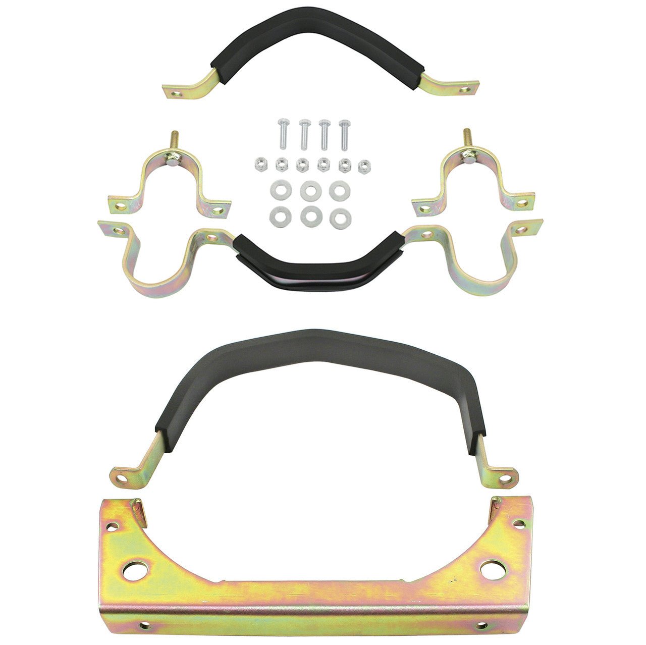 Empi 9541 Front & Rear Padded Trans Support Kit, Vw Baja Bug - Dune Buggy - Sandrail - Moore Parts