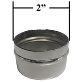 Empi 9622 Chrome Wheel Cap For Dune Buggy Spindle Mount Wheel, Pair - Moore Parts