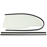 Empi 9763 Vw Bug 1 Piece Clear Window Kit With Glue In Scrapers 1965 - 77, Pair - Moore Parts