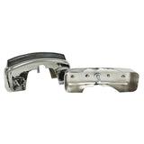 Empi 98 - 0750 Vw Bug Bumper Guard With Notch For Rubber Strip 1968 - 73 Pair - Moore Parts