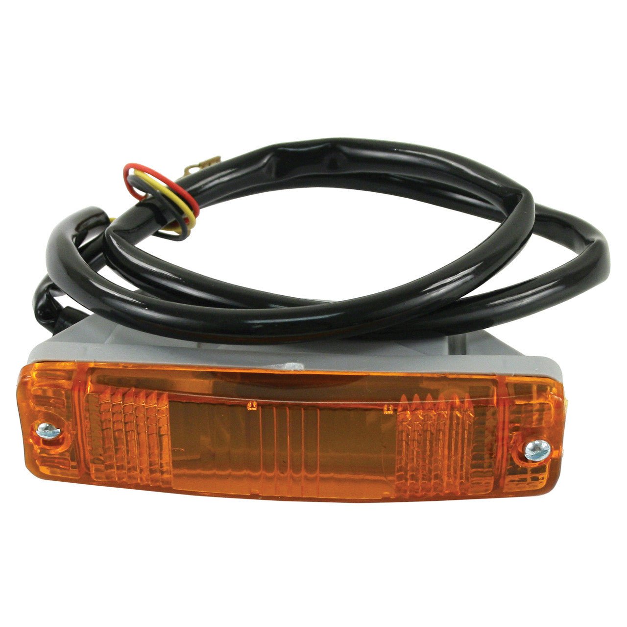 Empi 98 - 1071 - B Amber Turn Signal Assembly F/Vw Bug Bumper W/Signal Holes, Each - Moore Parts