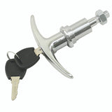Empi 98 - 1090 - B Chrome T - Handle Deck Lid Lock, Vw Bug To 1964 - Moore Parts