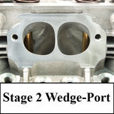 Empi 98 - 1432 - B GTV - 2 Wedge - Port Vw Bug Racing Head 42 X 37.5 Valves 90.5/92 Bore - Moore Parts
