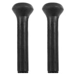 Empi 98 - 2092 Vw Bug Black Door Lock Knobs, Fits Water Cooled Vw's, Pair - Moore Parts