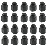 Empi 98 - 6113 Black Lug Bolt Cap. Fits Stock Vw Bug Lug Bolts, Set Of 20 - Moore Parts