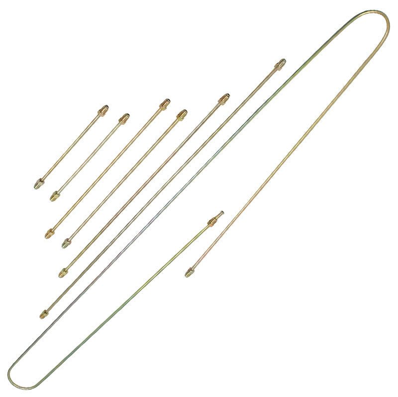 Empi 98 - 6991 Replacement 7 Piece Steel Brake Line Kit For Vw Bug, Ghia 1949 - 1966 - Moore Parts