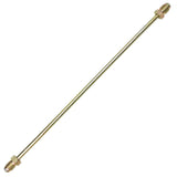 Empi 98 - 9618 Steel Brake Line With 10mm Fittings, 25" Length, Vw Bug - Ghia - Bus - Moore Parts