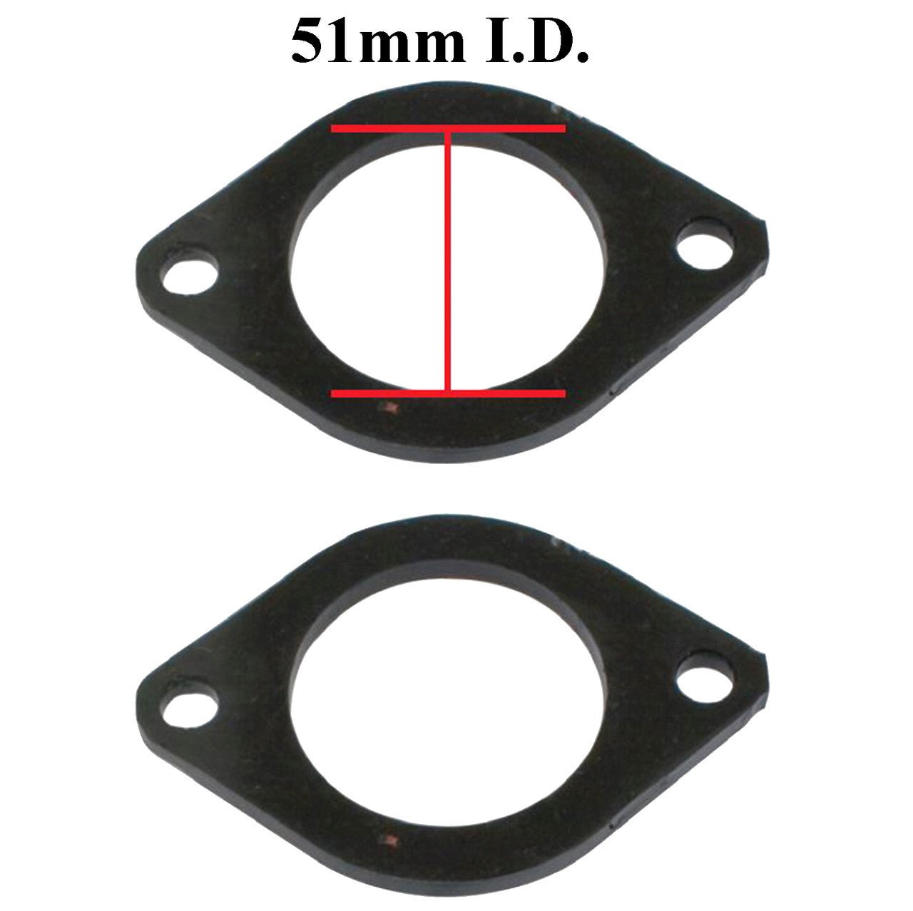 Empi B1 - 5621 - 6 Urethane Carb Isolators Weber IDA / Empi EPC Carbs, Pair - Moore Parts