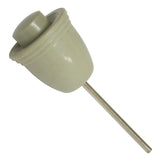 Grey Dash Wiper Knob For Classic Vw Bug, Ghia 1962 - 1966 - Moore Parts