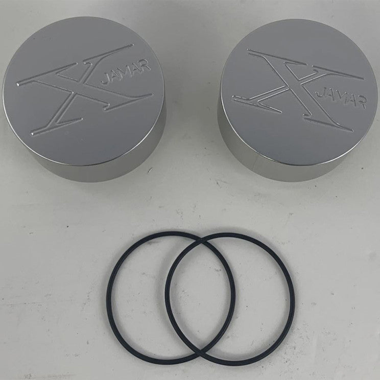 Jamar Performance Billet Spindle Caps For 5 Lug Front Disc Brakes, 300 Series - Moore Parts