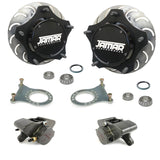 Jamar Performance USA Pro - X Front Disc Brake Kit, Combo Spindles 2 Piston Calipers - Moore Parts