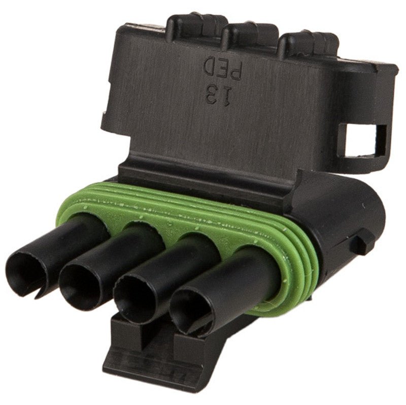 K4 4 Circuit Weather Pak Connector Housing (Female Side) USA Made, 10 Pack - Moore Parts