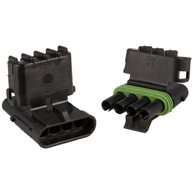 K4 4 Circuit Weather Pak Connector Housing Set, USA Made, Each - Moore Parts