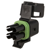 K4 4 Square Circuit Weather Pak Connector Housing (Female Side) USA Made,10 Pack - Moore Parts