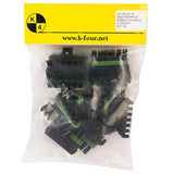 K4 6 Circuit Weather Pak Connector Housing (Female Side) USA Made, 10 Pack - Moore Parts