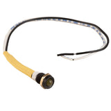K4 Amber 24V LED Indicator Light W/Black Bezel .328" Mounting Hole 17 - 105 - 24 - Moore Parts