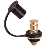 K4 Black Battery Terminal Jumper Feed Connector 3/8" Stud Includes Insulator Cvr - Moore Parts
