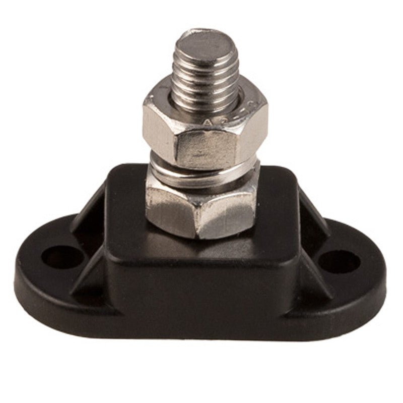 K4 Black Single Pole 5/16" Power Stud Rated 12 Volt 250 Amp - Moore Parts
