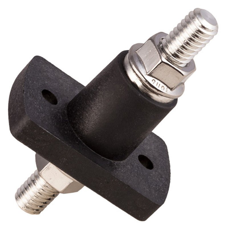 K4 Black Terminal Feed Through Connector - 3/8" - 16 Studs - Moore Parts