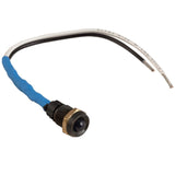K4 Blue 24V LED Indicator Light W/Black Bezel .328" Mounting Hole 17 - 107 - 24 - Moore Parts