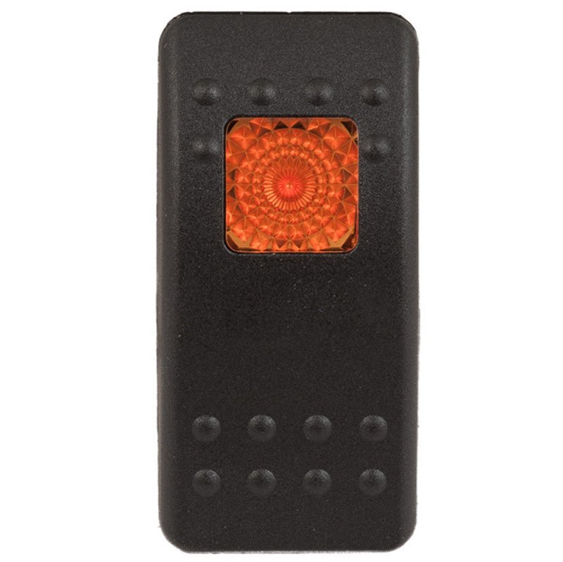K4 Contura II Hard Touch Black Actuator, With One Square Amber Lens - Moore Parts