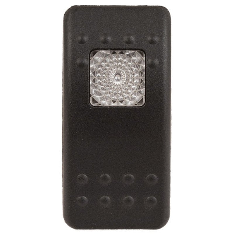 K4 Contura II Hard Touch Black Actuator, With One Square Clear Lens - Moore Parts