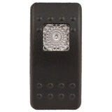 K4 Contura II Hard Touch Black Actuator, With One Square Clear Lens - Moore Parts