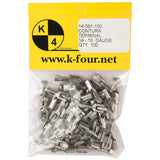 K4 Contura II, III, & V Terminal Housing Wire Terminals, 14 - 16 Ga. Wire,100 Pack - Moore Parts