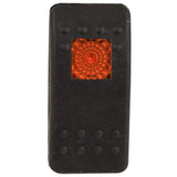 K4 Contura II Soft Touch Black Actuator, With One Square Amber Lens - Moore Parts